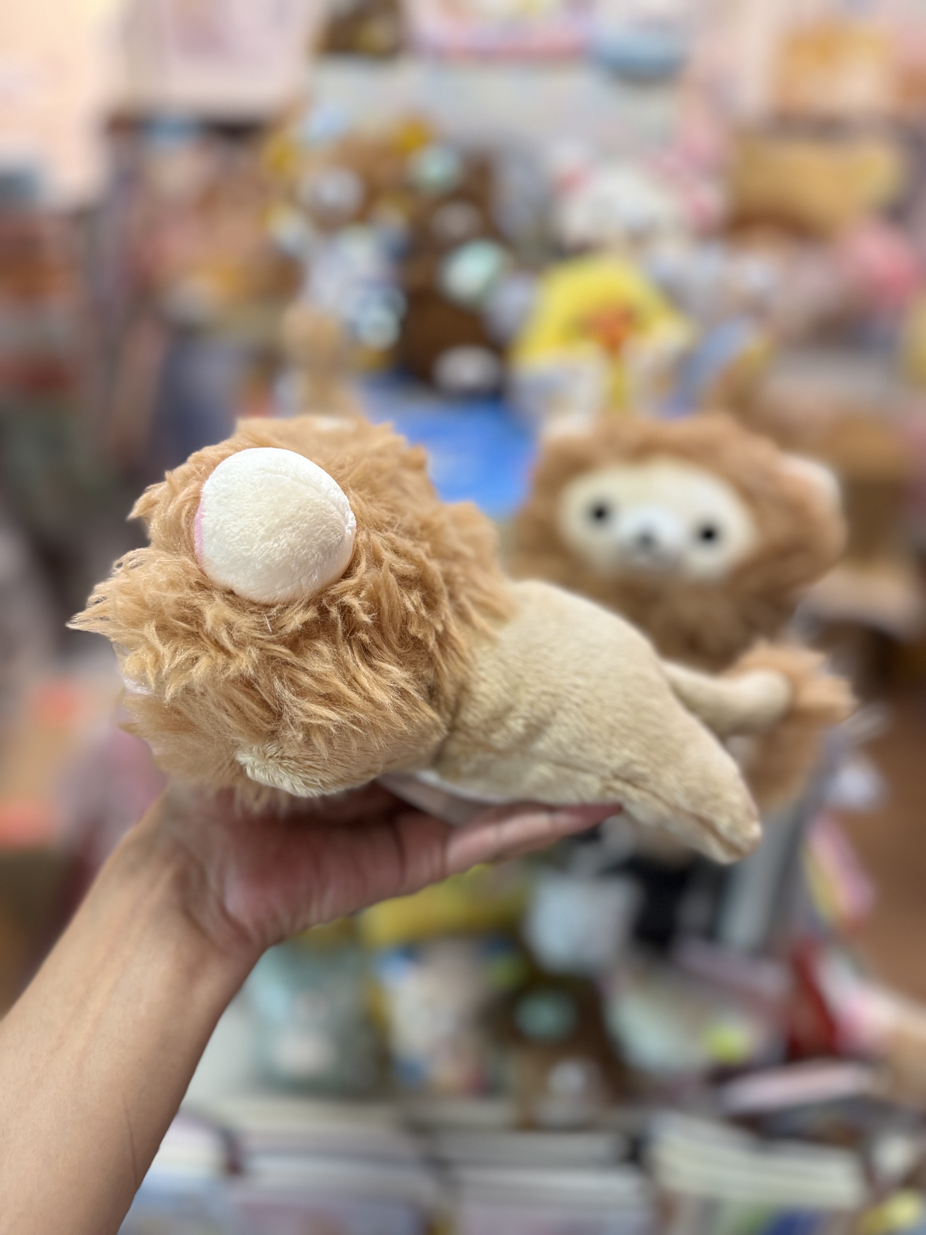 《現貨》全新日本pop up限定 小白熊獅子造型公仔
