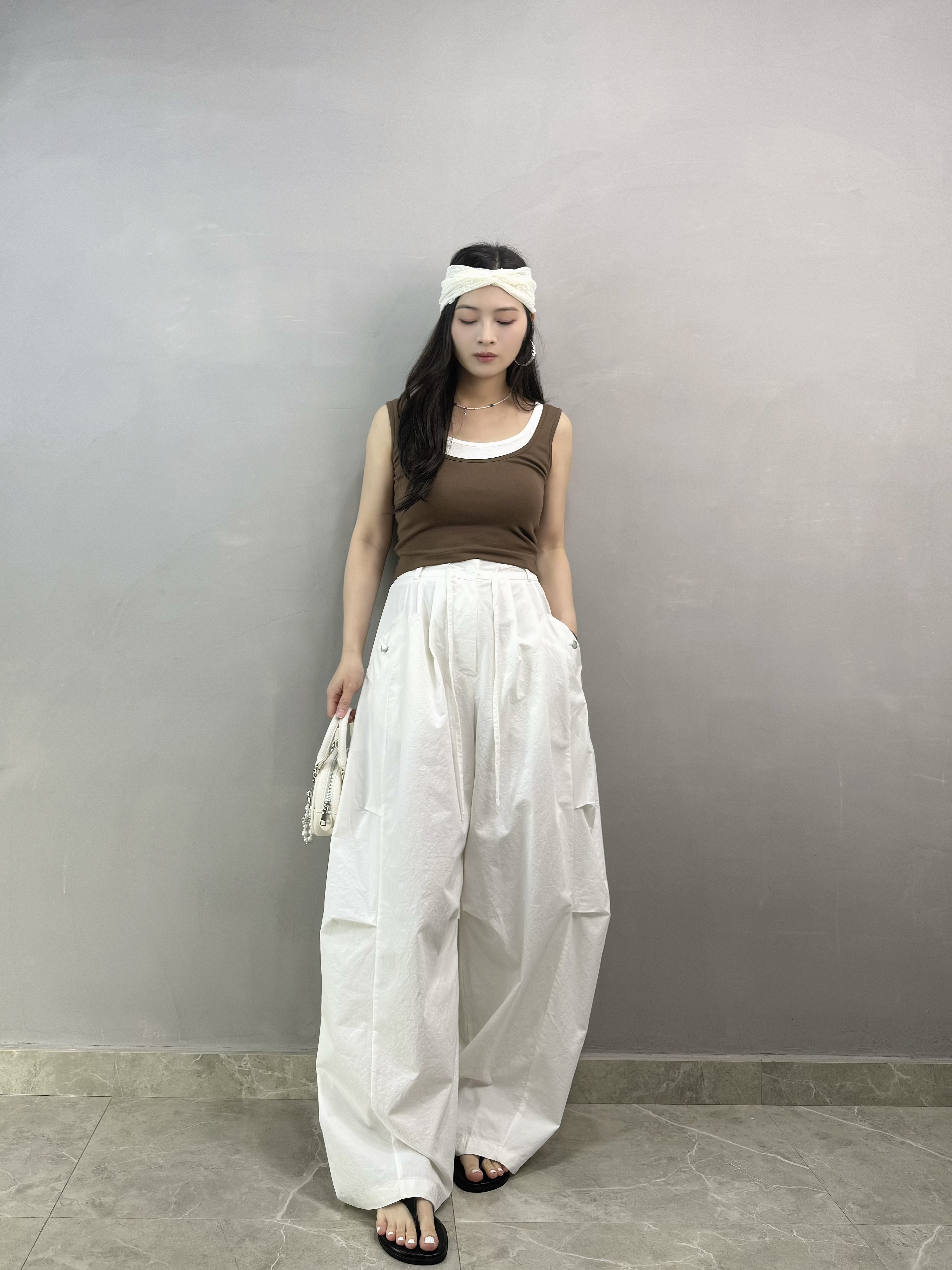 W62 鈒骨彎刀褲