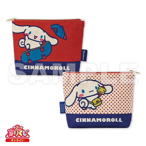 現貨 日版sanrio characters 玉桂狗織布拉鍊袋