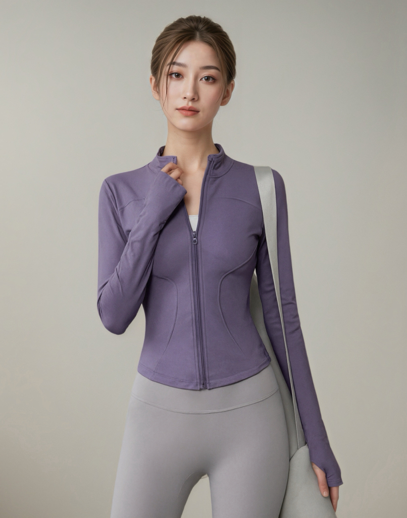 收腰顯瘦速乾瑜伽外套