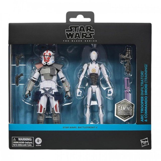 預訂商品 Star Wars BS ARC Trooper (Infiltrator) & Commando Droid (Training ...