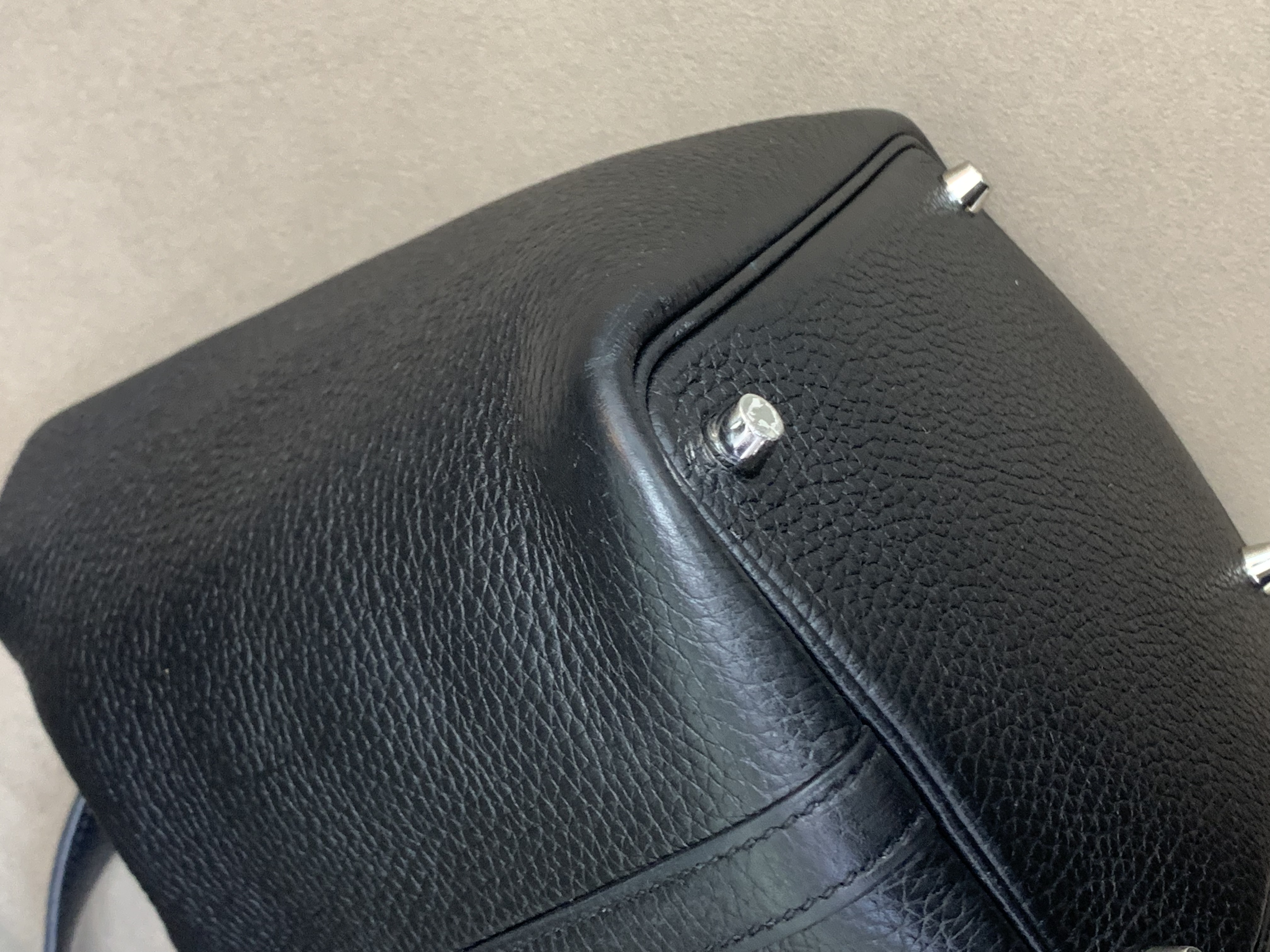 Hermes Picotin18 黑銀