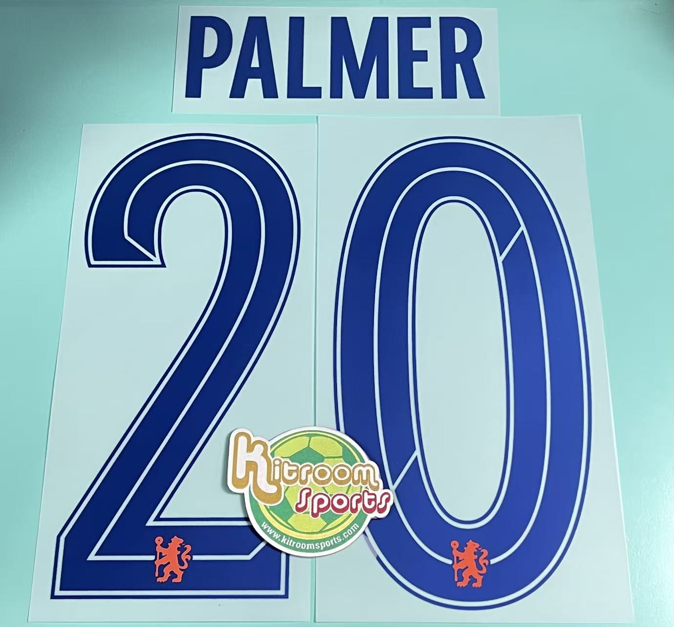 2024-25 Chelsea Away UCL Nameset #20 PALMER