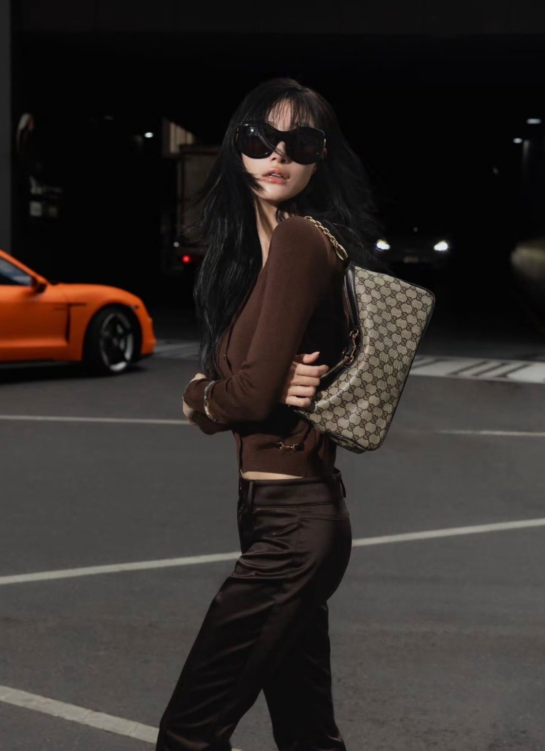 Gucci Starlet Hobo 老花單肩包 禮盒包裝