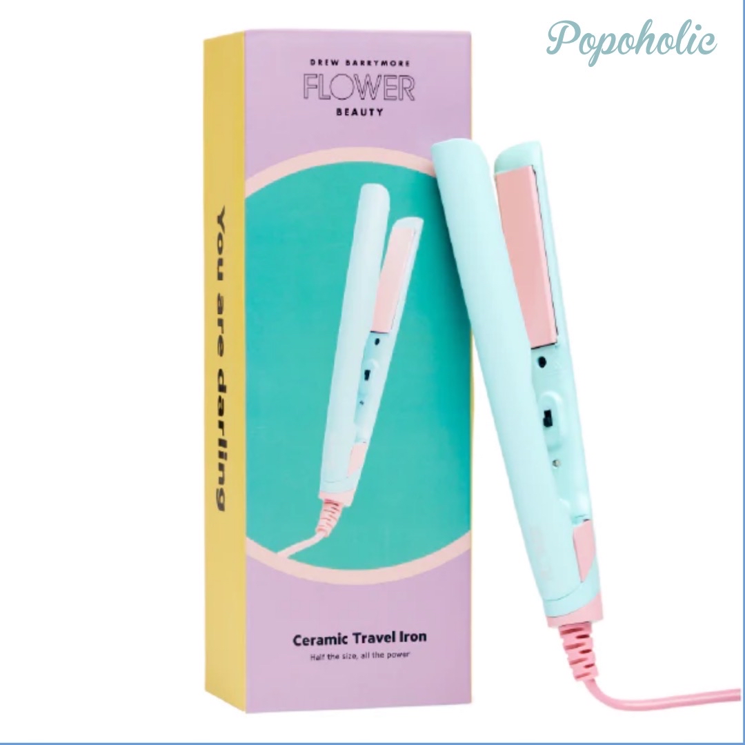 Drew Barrymore Flower Hair Tool Ceramic Travel Iron 陶瓷 迷你直髮夾 直髮器