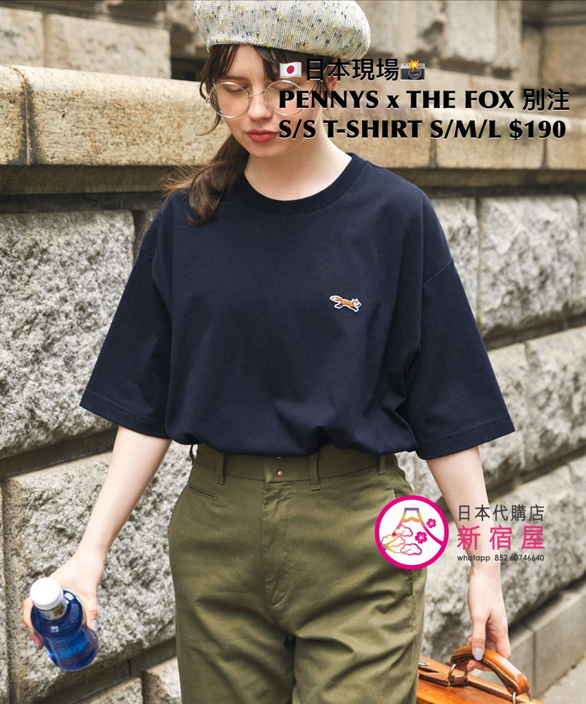 PENNYS x THE FOX 別注 S/S T-SHIRT