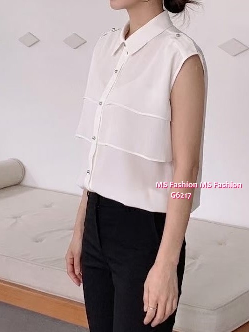 G6217 韓國🇰🇷雙層ruffle背心恤