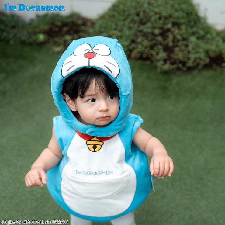 🇯🇵限量預訂 日本直送🇯🇵Just Hug Me系列多啦A夢造型天鵝絨包屁衣帽子套裝