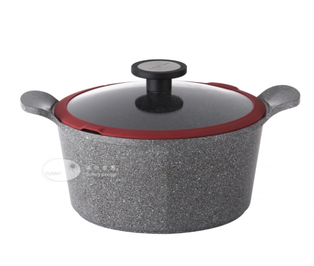 EK-OT-D26G/26cm高身雙耳煲連蓋