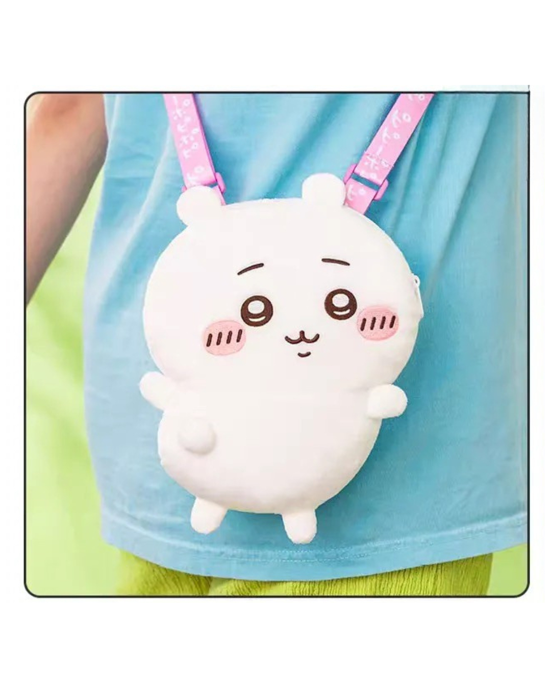 【C賞】2026年Chiikawa一番賞- Chiikawa毛公仔斜肩包 （早操）