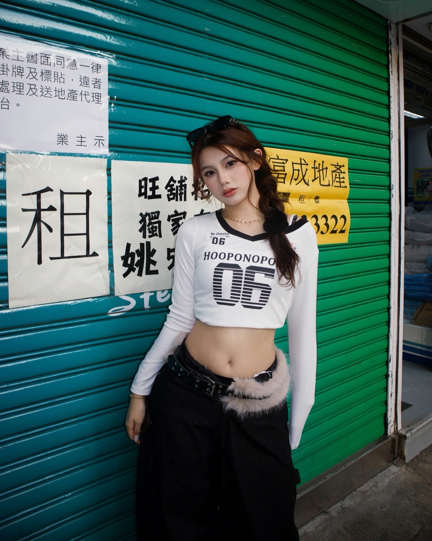 已售罄❌韓國v領06 Sporty打底衫