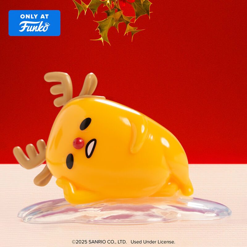 📦訂購 美國代購 Funko POP! Sanrio Gudetama (Reindeer Outfit) Figure 蛋黃哥 模型