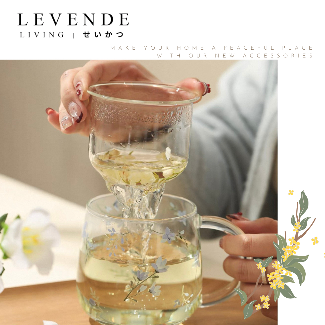 Levende 小蒼蘭高硼硅耐熱玻璃杯