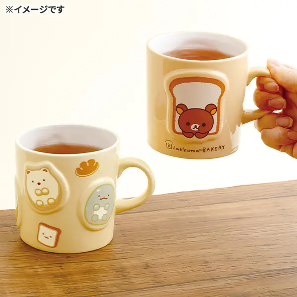 RK 鬆弛熊「鬆弛熊麵包店」陶瓷杯