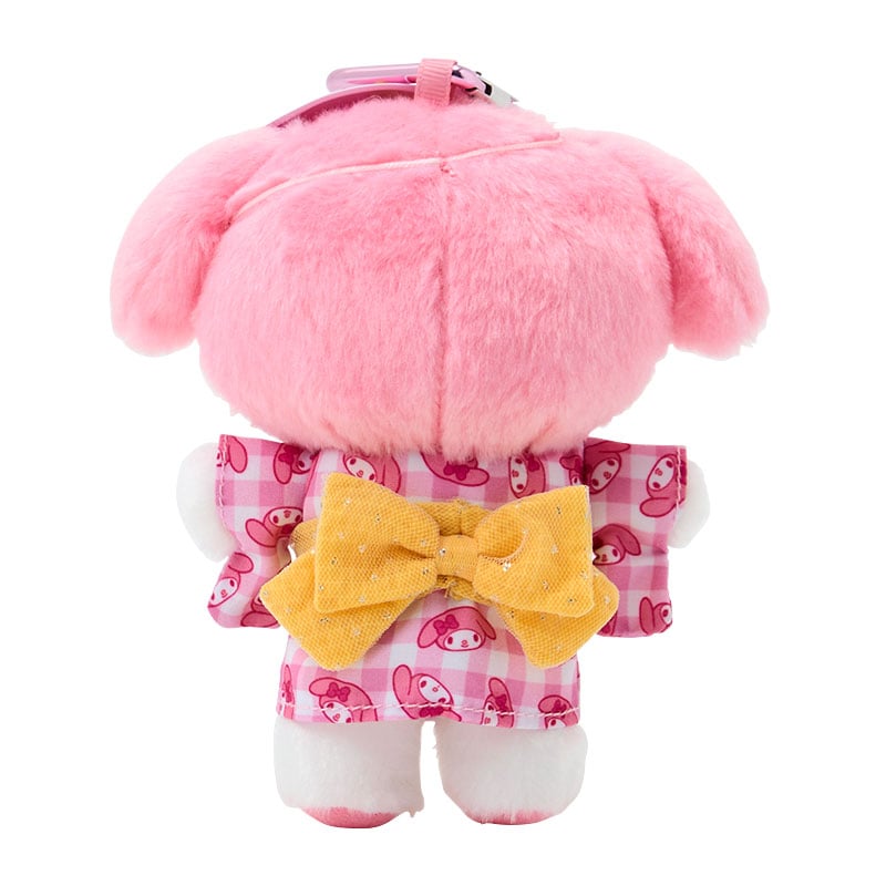 現貨｜Sanrio My Melody 夏日祭典系列 日版 吊飾 毛公仔 連心形扣 (04185-8)