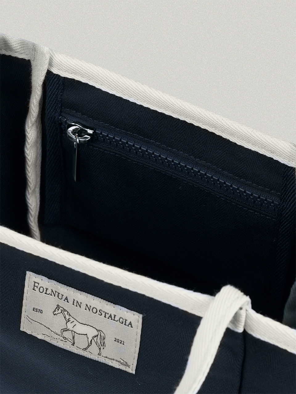 Petit Riz Eco Bag - Canvas (Navy)