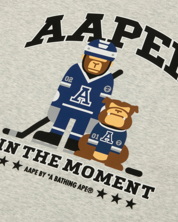 AAPE AAPER crew neck sweatshirt (D390XAR)