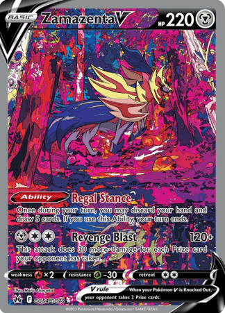 Pokemon TCG Crown Zenith - Zamazenta V-GG54/GG70