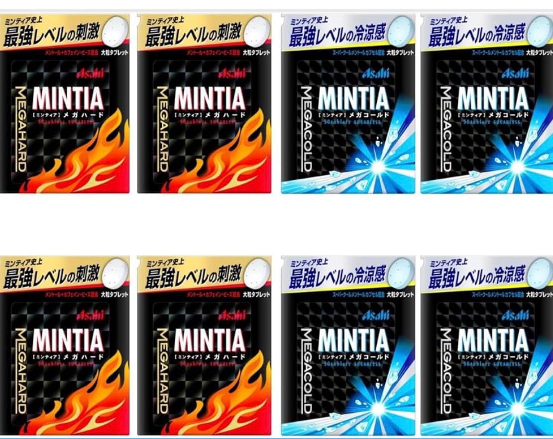 ✨連線商品需補運費✨Asahi MINTIA MEGA 特強薄荷糖 (8盒裝)