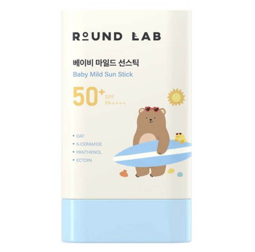 韓國 Round Lab 嬰兒溫和 防曬棒 SPF50+ PA++++｜Baby Mild Sun Stick