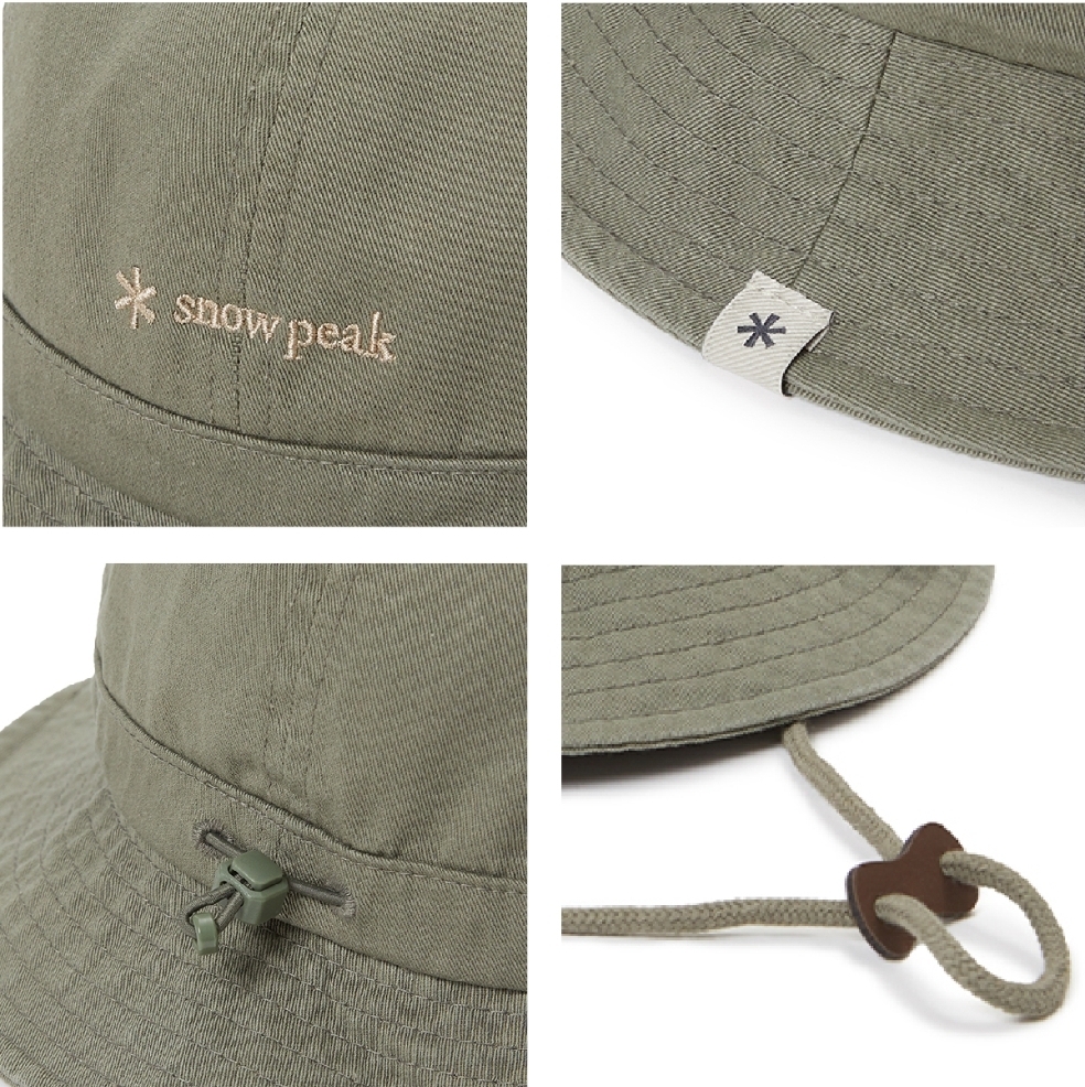Snowpeak Cotton Bucket Hat
