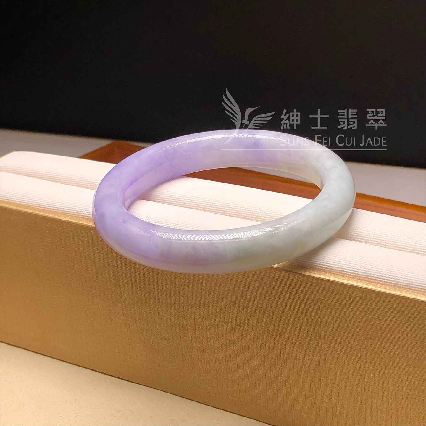 木那藍紫春彩福鐲55.4mm