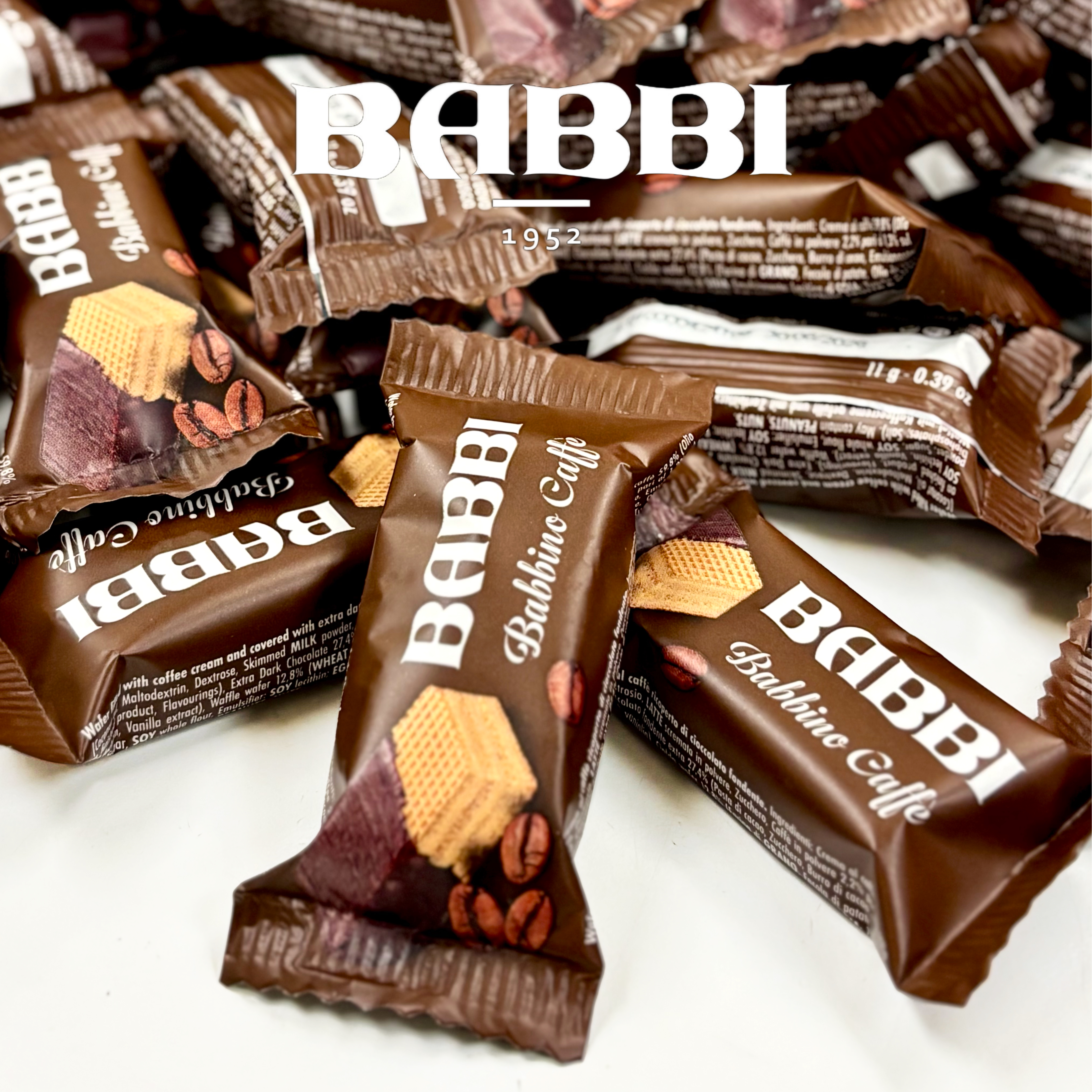 ♻️意大利 迷你咖啡黑朱古力威化 Italy Babbi Coffee Babbini Chocolate Wafers