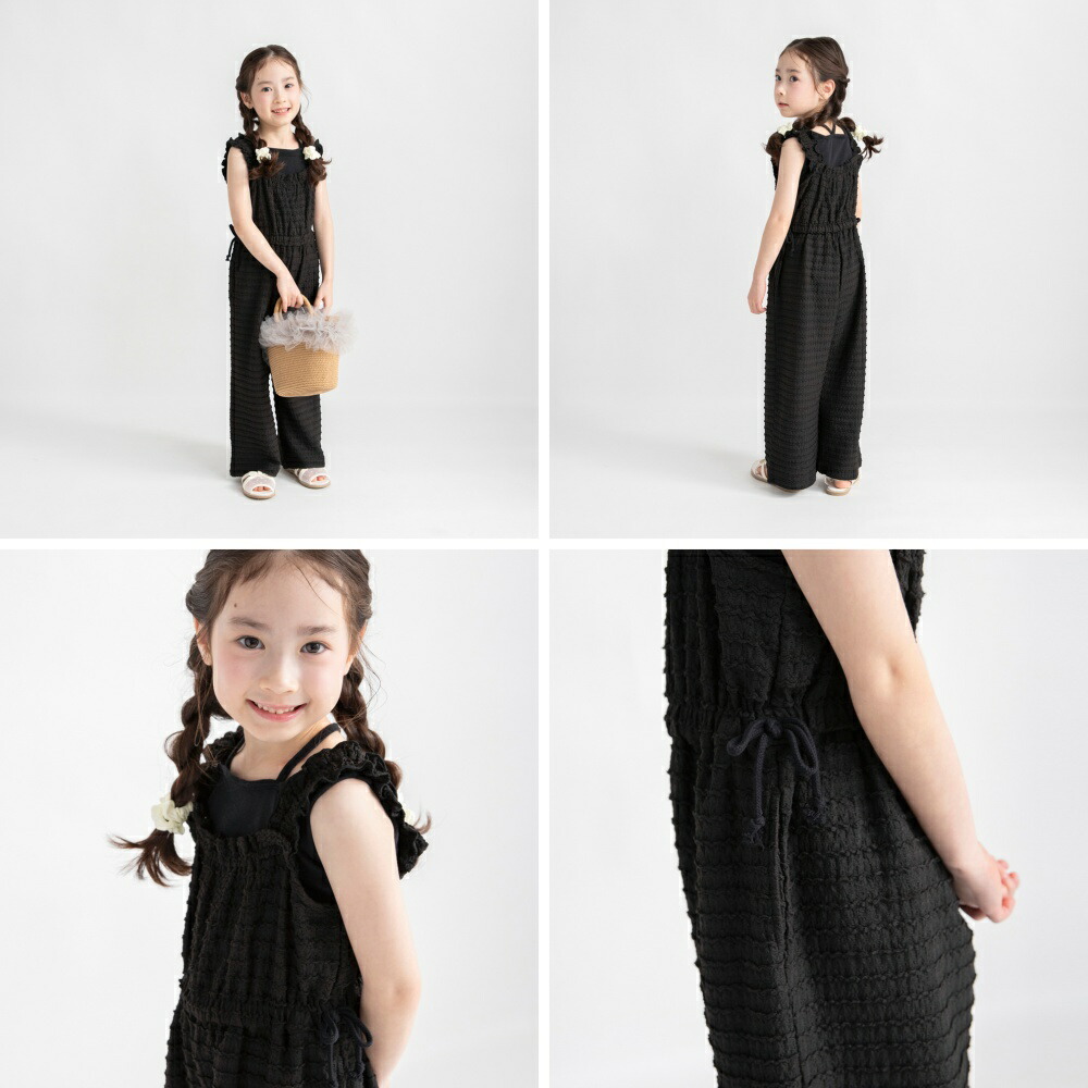 🆕【⭐訂購⭐】🇯🇵 日本直送 🌀女童提花連身褲 [2款選]🌀 [ELCA-0123][260414]