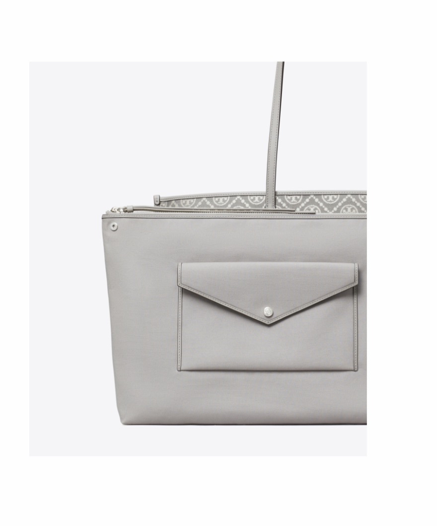 Tory Burch 女士 T-Monogram托特包均碼碼37.8cm*13.4cm*28cm 