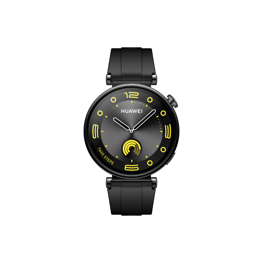 Huawei Watch GT 4 41mm (藍牙) 黑色氟橡膠錶帶 智能手錶 香港行貨 i MOBILE 百盈電訊