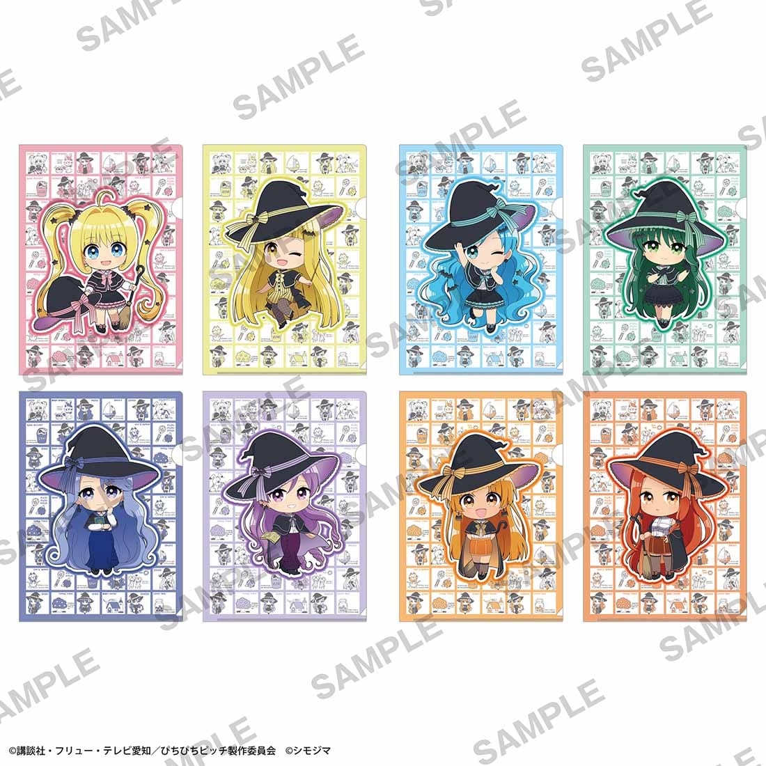  唱k小魚仙 文件夾 File套裝 魔術師造型 Shimojima聯乘ver. #P-MMG0760 [kadokawa] (PRE-ORDER) [2026/10]