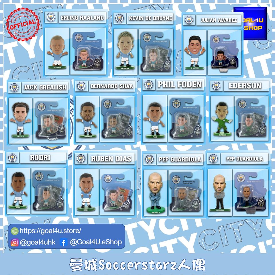 Manchester City FC SoccerStarz Alvarez