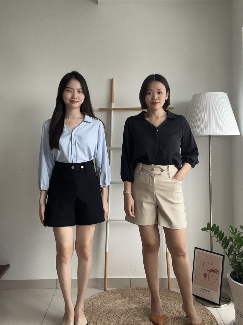 T4166 V Neck Shirt - 4 Colors 