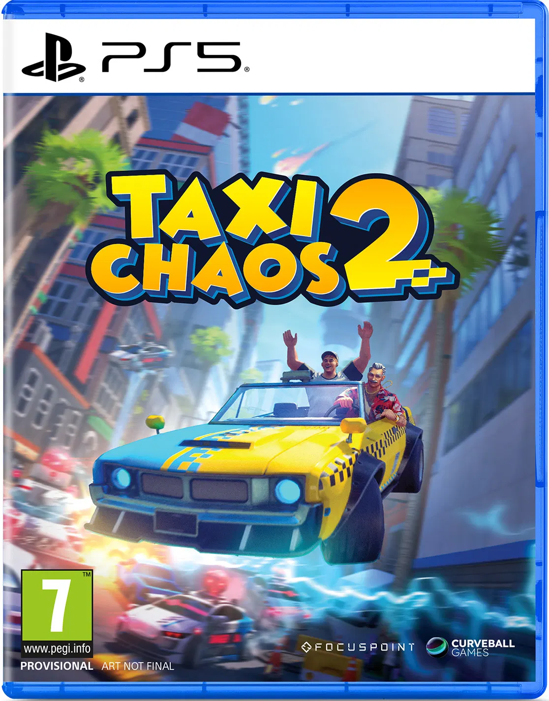 Ps5 瘋狂出租車 2 Taxi Chaos 2