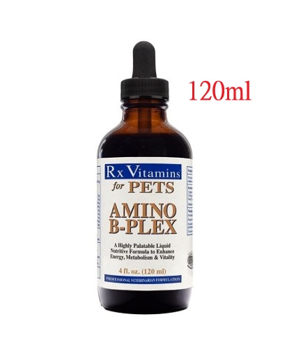 Rx Vitamins-美國 寵物用 Amino B-Plex 維他命B雜 40z 120ml (貓狗適用)