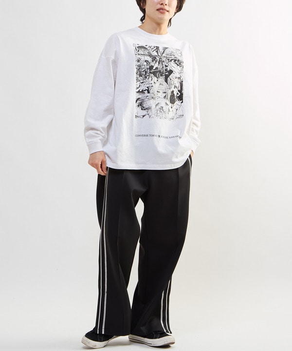 《Pre-Order》Graphic Longsleeve Tee｜Clamp X Converse 第三彈 (26C31-P）