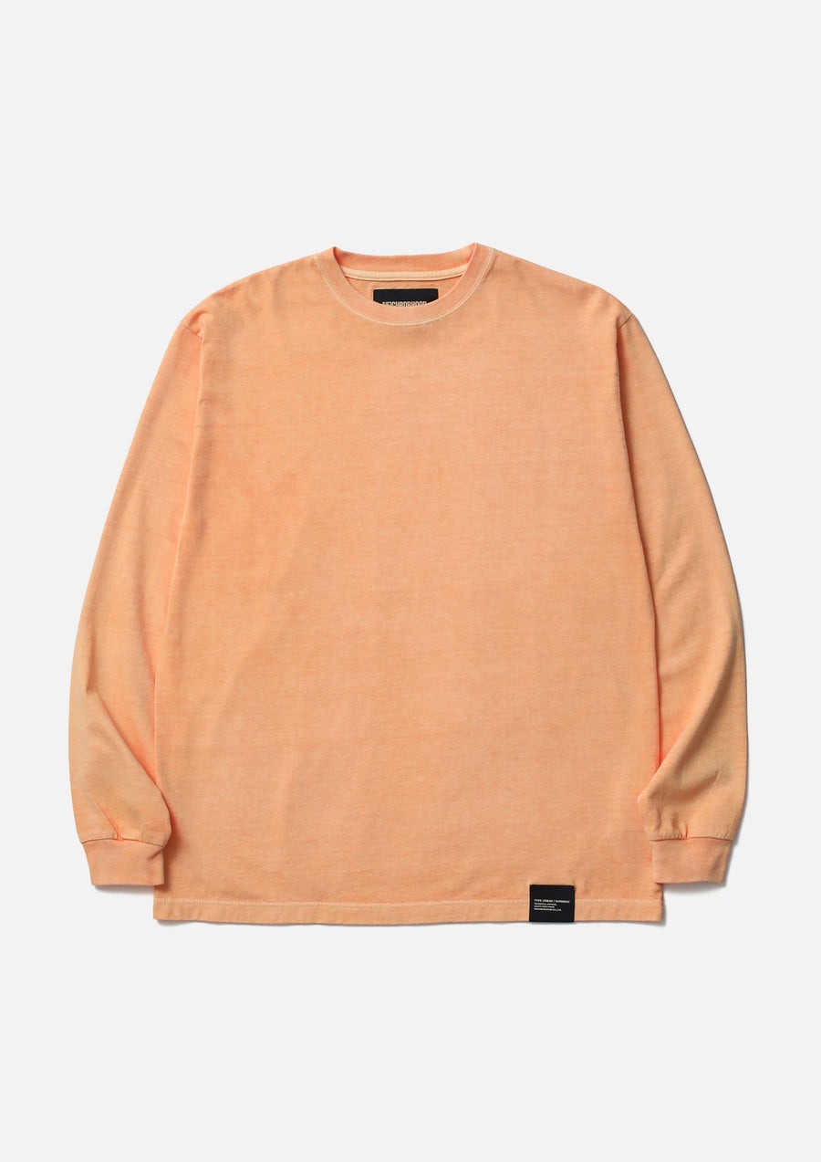 NEIGHBORHOOD PIGMENT DYED CREWNECK LS