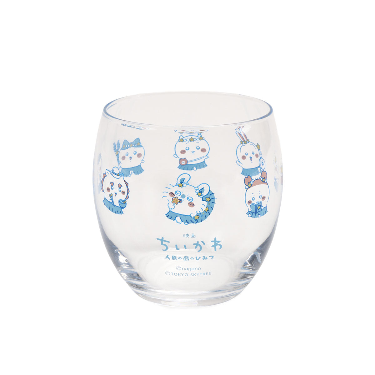 🎀【預訂】 Chiikawa 人魚島的秘密 x 星空晴空塔玻璃杯