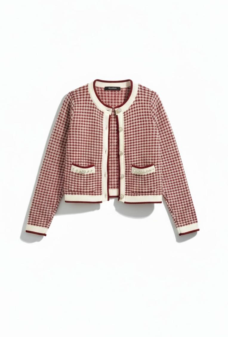 Chanel Style Knit Cardigan