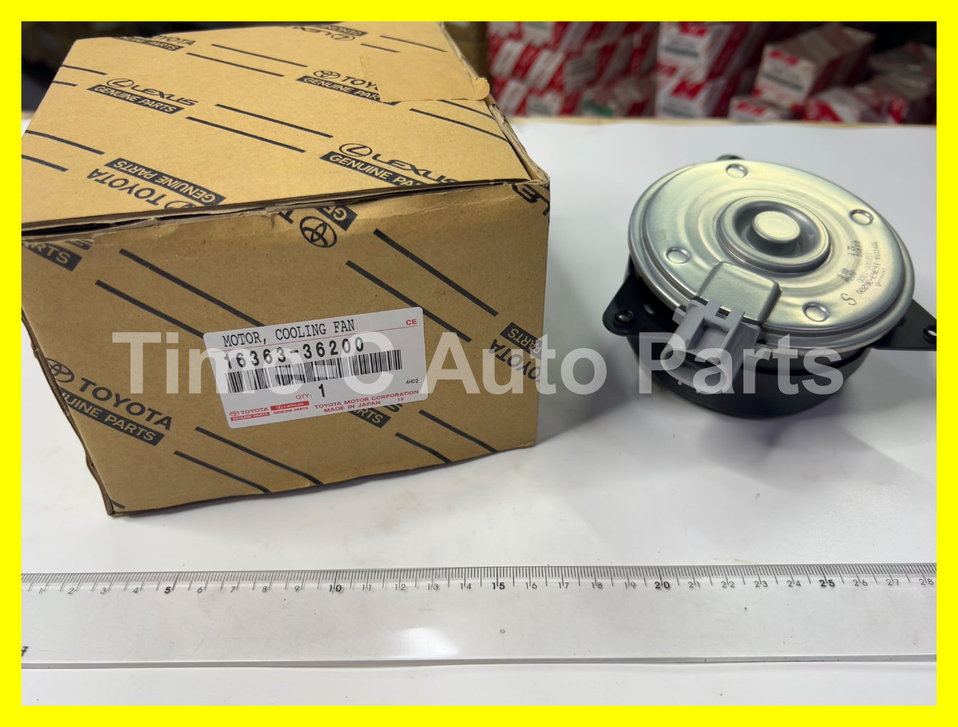 風扇摩打(左) 16363-36200 - Toyota Estima 50系