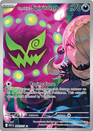 Pokemon TCG Ascended Heroes - Spiritomb-244/217