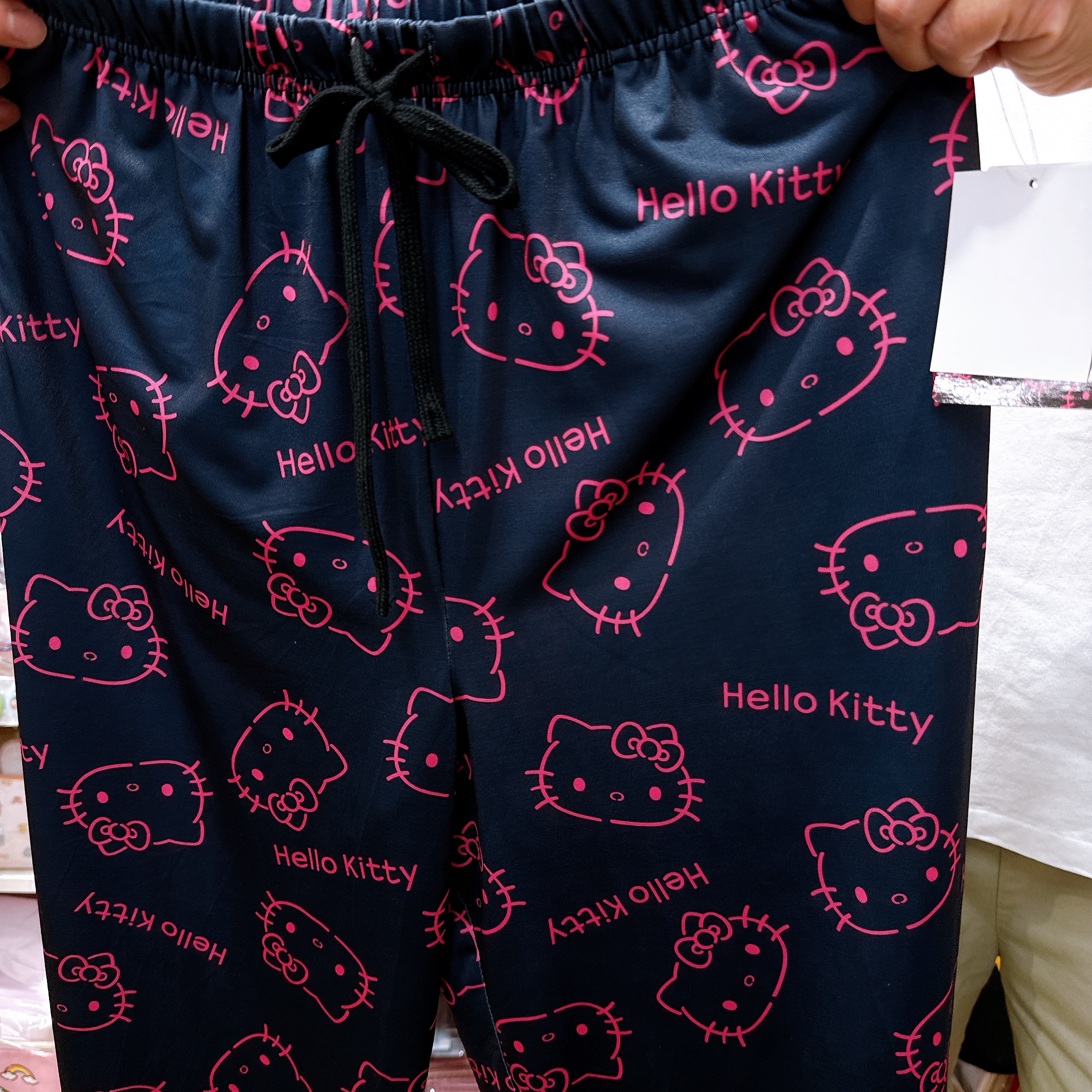 日本直送Hello Kitty彩虹兔Usahana 絲滑柔軟質地長褲