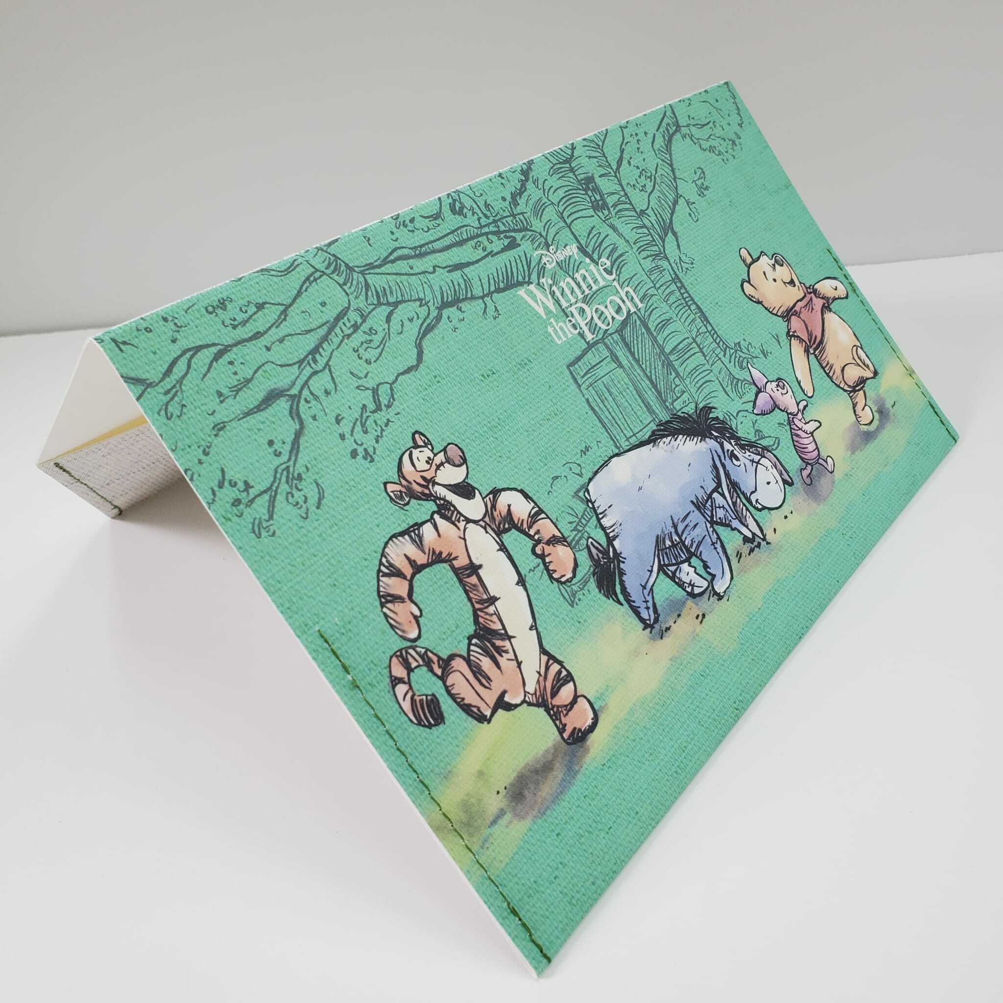 [現貨] [日本直送] 小熊維尼|布紋面車票套 {TF2210297}