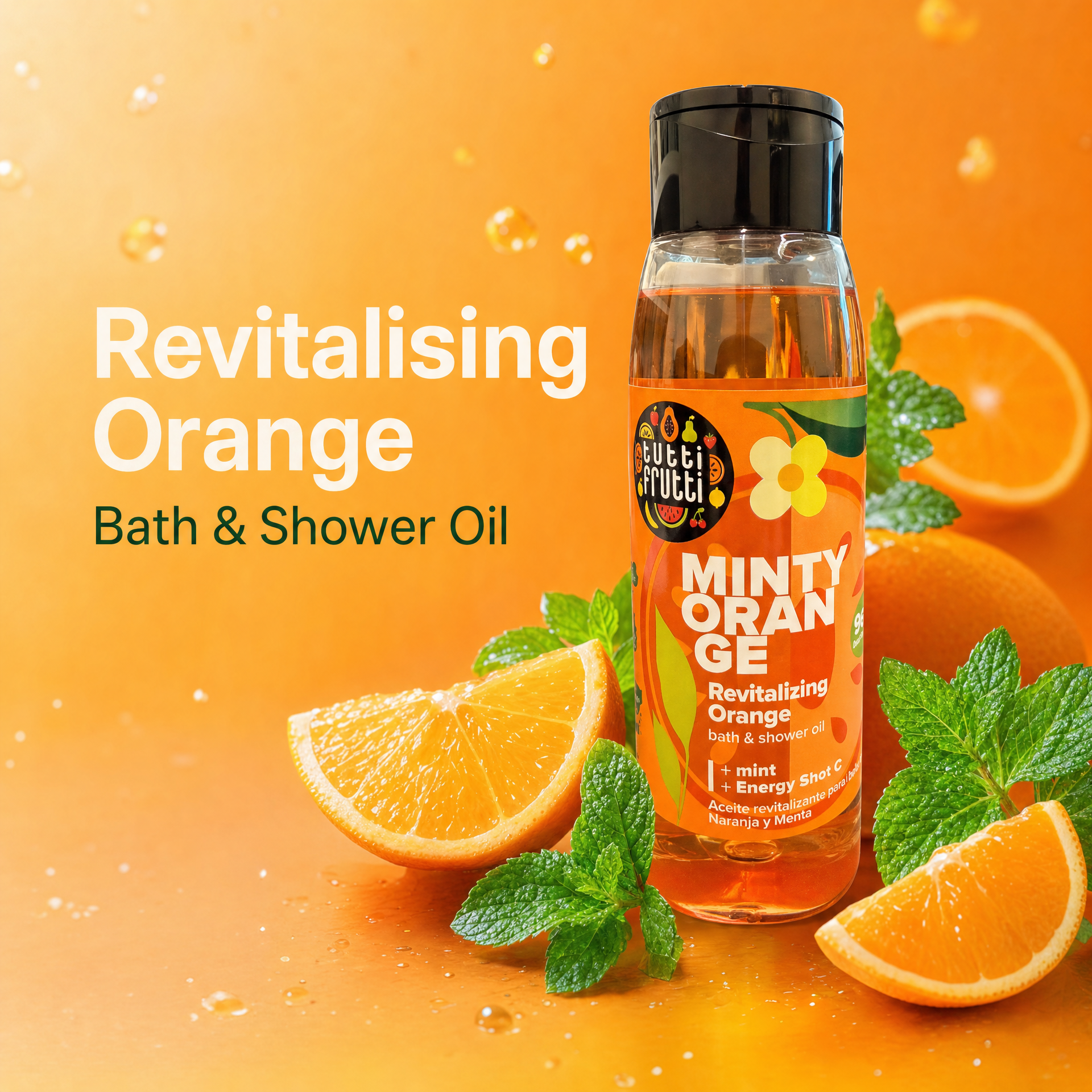 FARMONA - Tutti Frutti Minty Orange 煥活沐浴及淋浴油 薄荷＋維他命 C 400ml