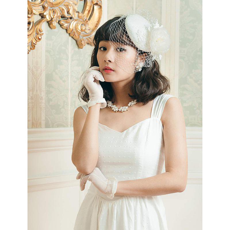 (SOLDOUT) Roman Holiday Sweatheart White Dress(FM021)