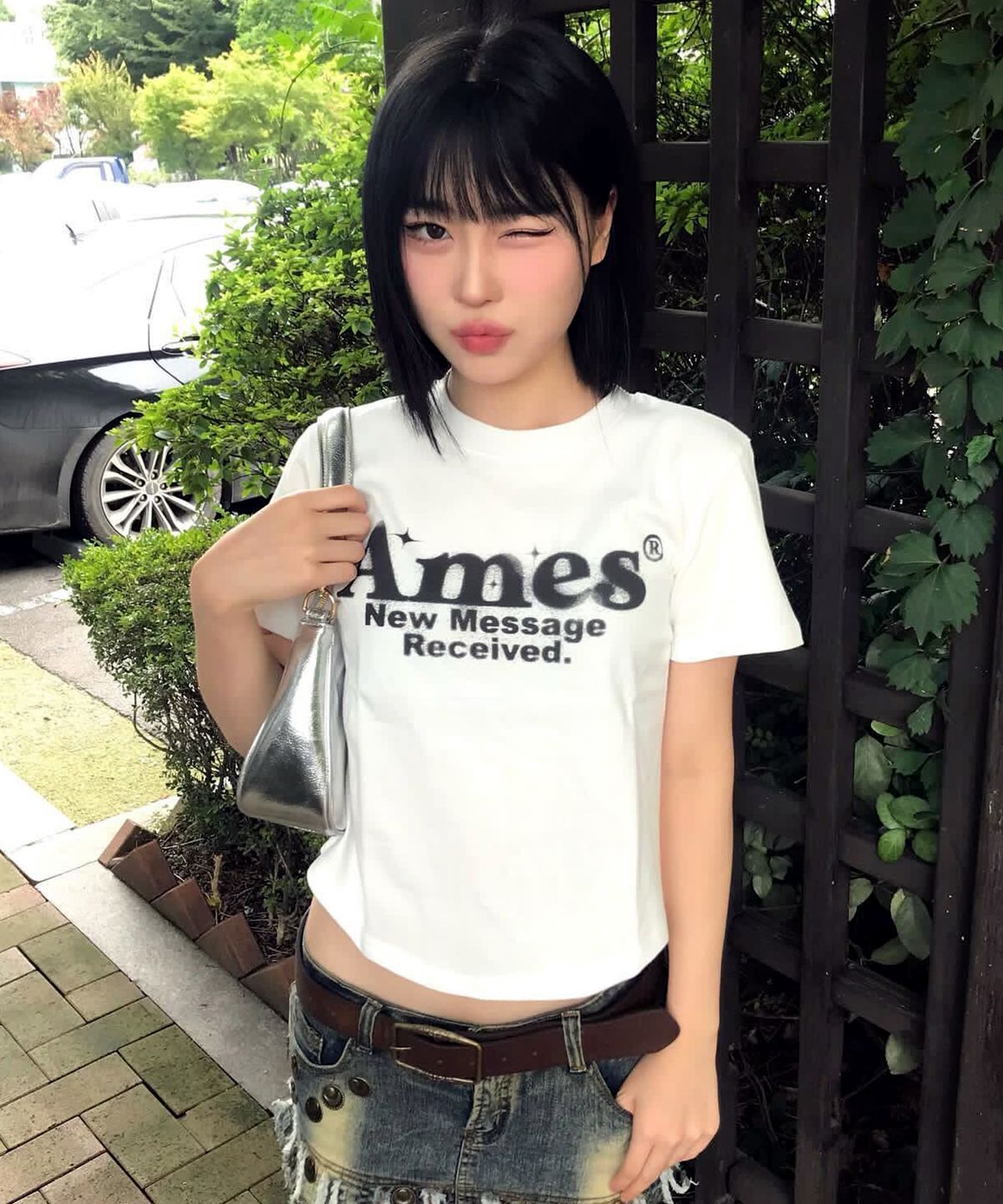 🇰🇷訂購｜AMES 26新色 ｜ROUND HEM CROP TEE 7色 