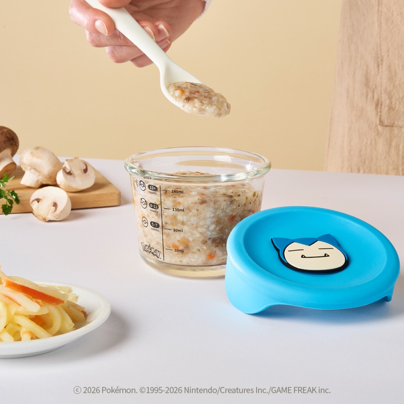 LocknLock x Pokémon 嬰兒輔食品容器 | 230ml 卡比獸(1套3個)