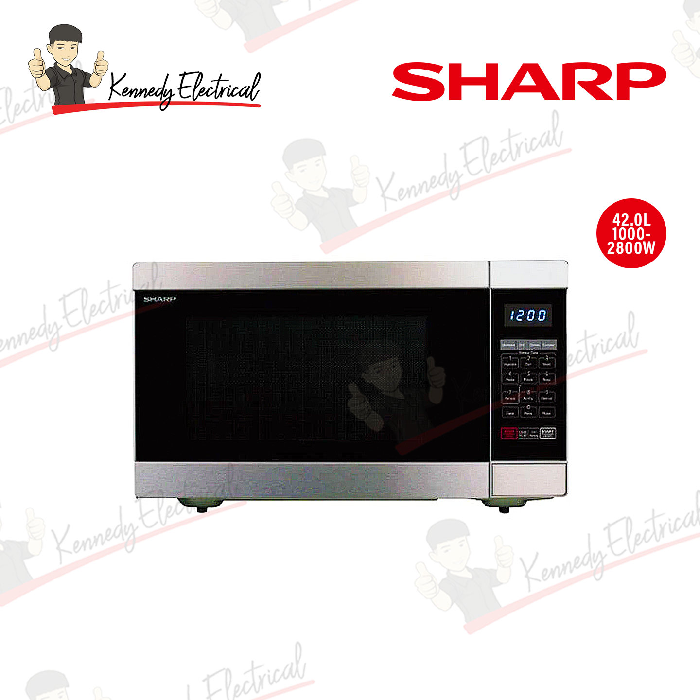 Sharp 42L Inverter Convection Microwave Oven (R955DST)
