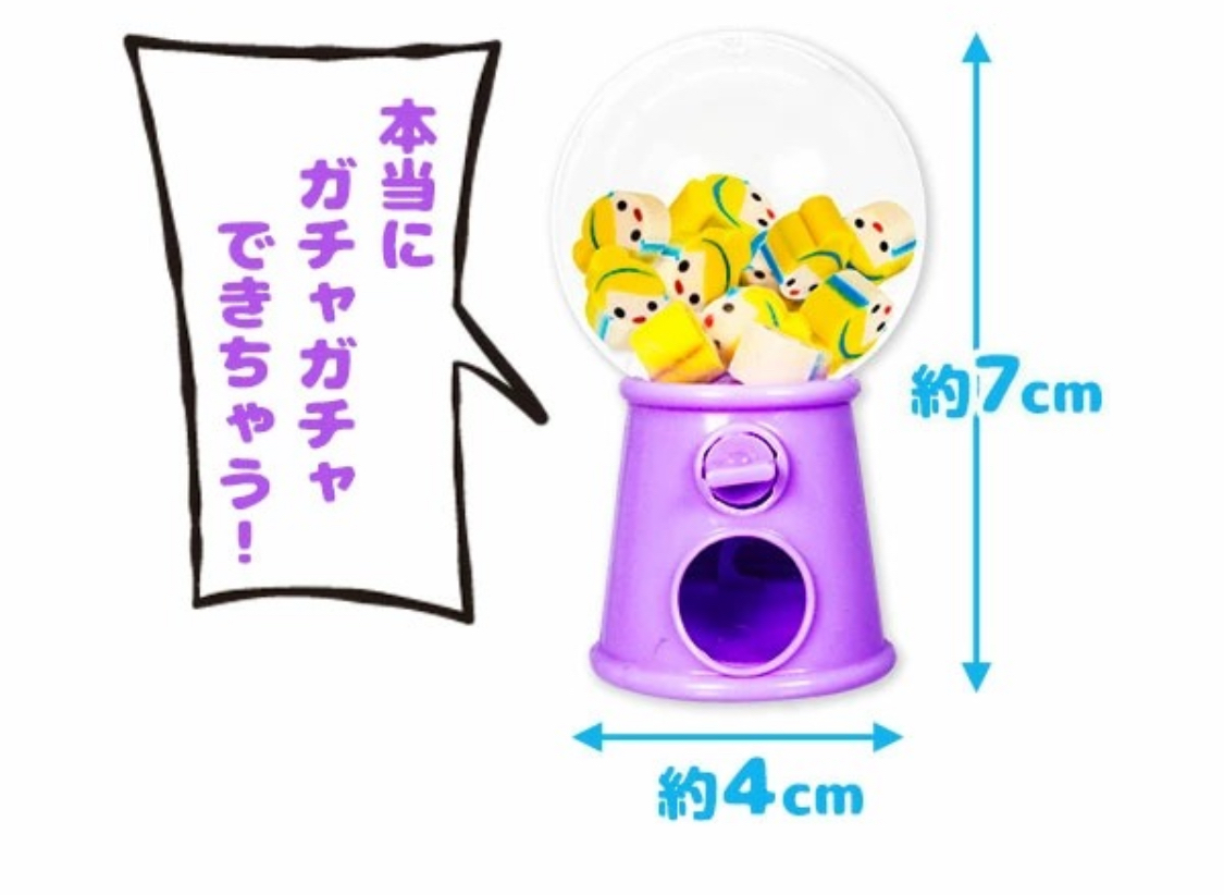 日本直送🇯🇵 -  聖誕玩具系列 - 迪士尼扭蛋迷你橡皮擦 (24入)