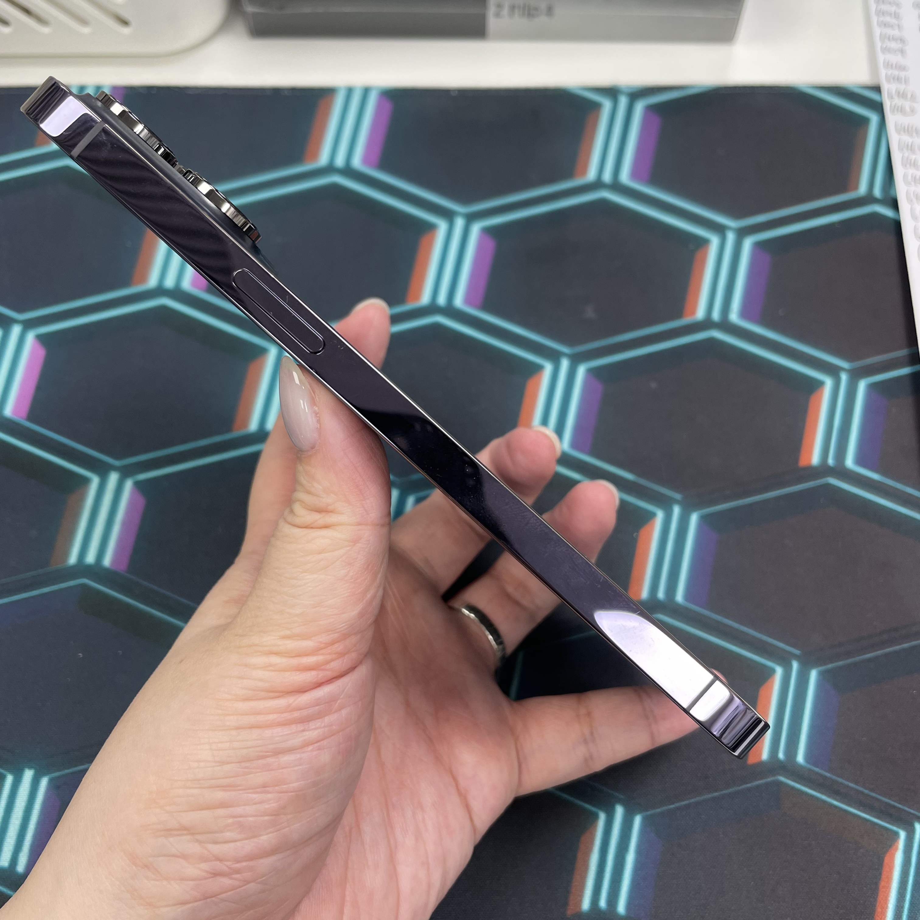 *6473 14 pro max 勁靚機 256GB 電80 紫色 purple